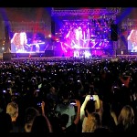 Smartphotomania in Aerosmith concert, Tel Aviv, 17 may 2017.